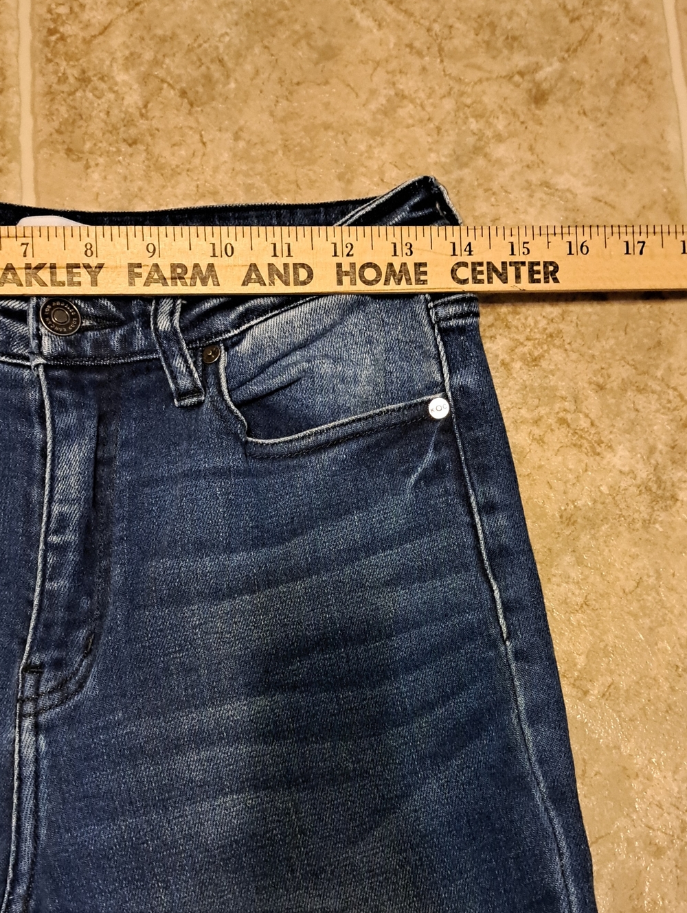KanCan Size 27 Dark Blue High-Rise Skinny Jeans - Picture 6 of 11
